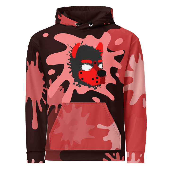 Chaos Splatter Hoodie - Red product image (2)