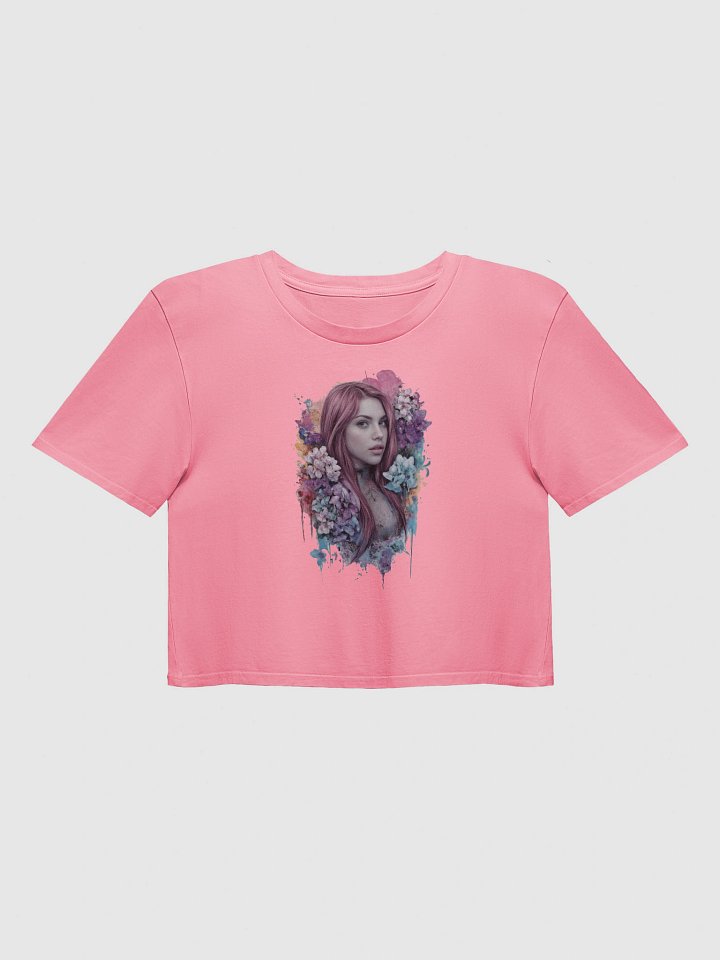 Floral Fantasy Pink Crop Top product image (3)