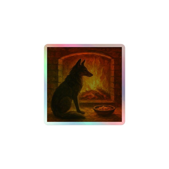 Track 12 – Querido Coyote | Holographic Sticker product image (1)