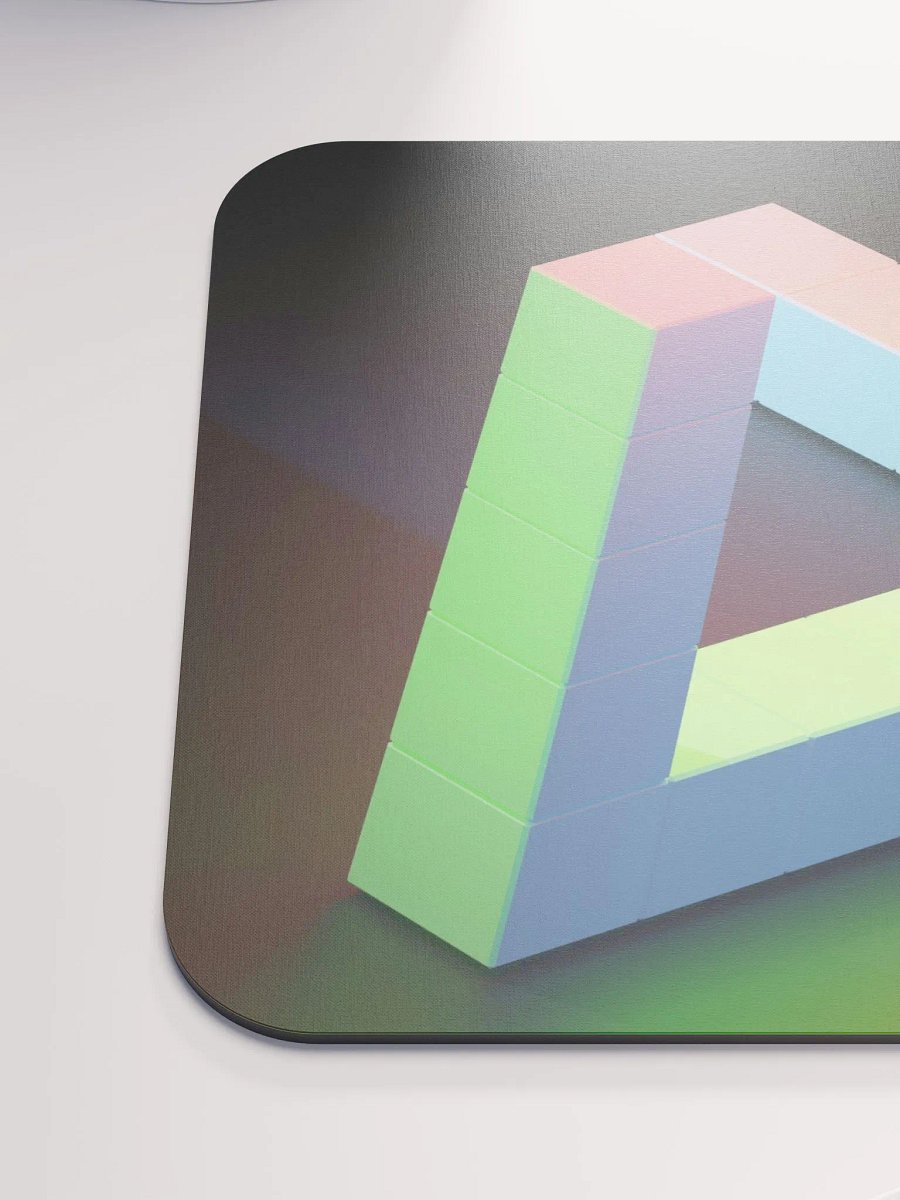 Mouse pad with illusion design. product image (6)