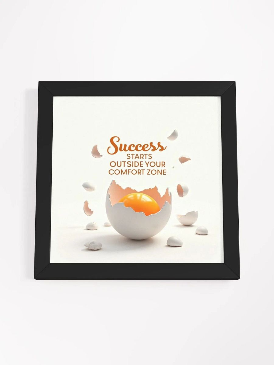 Comfort Zone Cracked Egg Framed Poster product image (4)