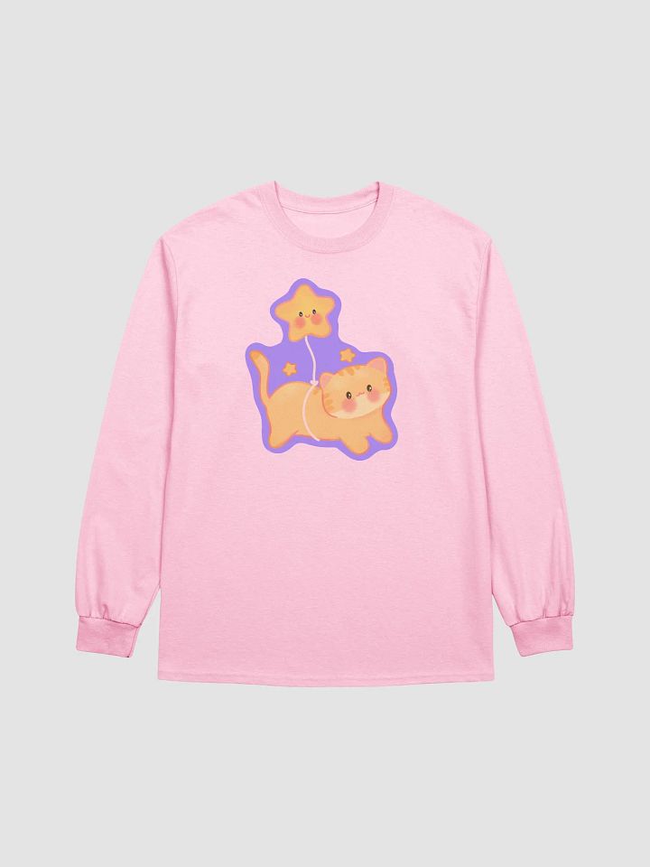 Starry Cat Adventure Long Sleeve Tee product image (1)
