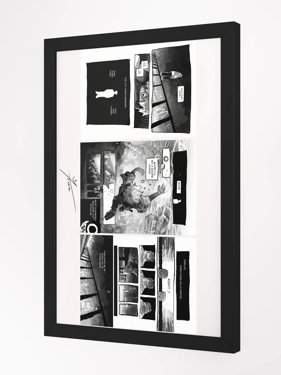 Signed + Framed Omamori Manga Panels product image (2)