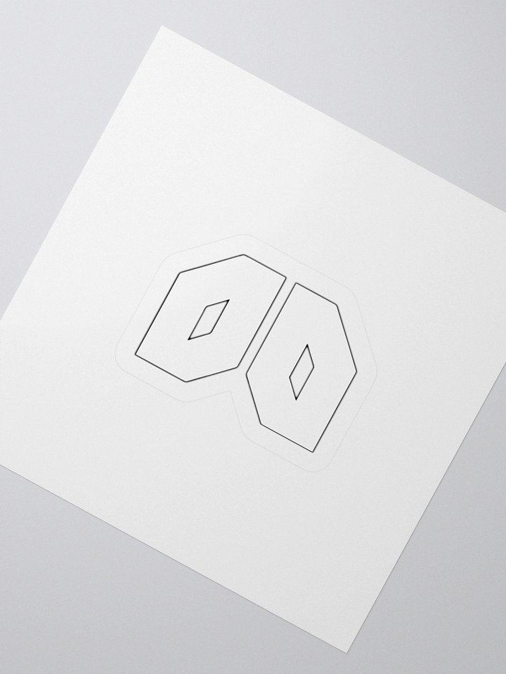 Geometric Monogram Kiss Cut Stickers product image (6)