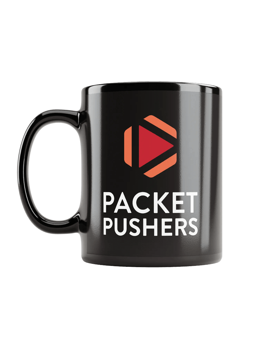 Packet Pushers Black Glossy Mug product image (6)