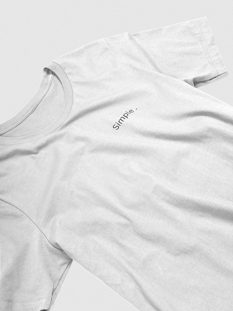 Simple. T-Shirt product image (3)