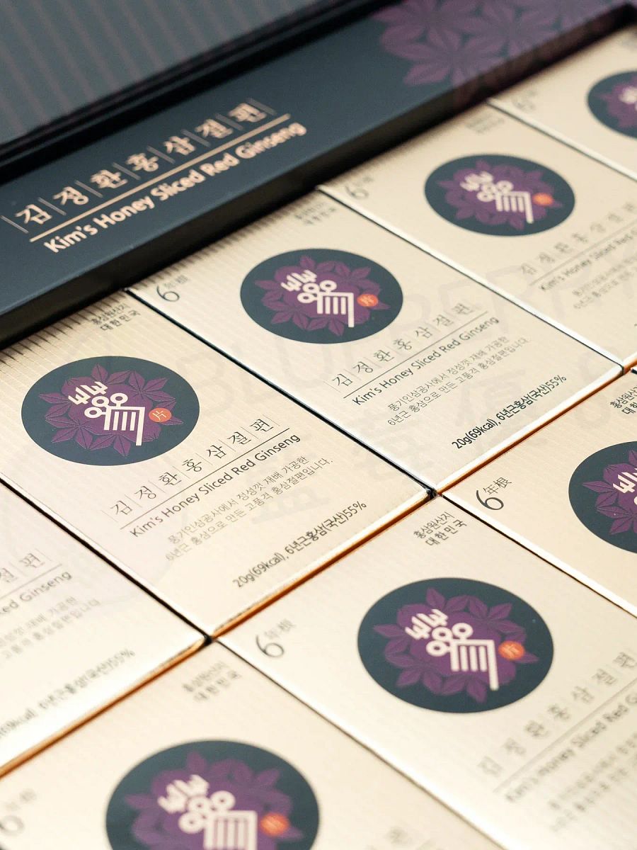 Kim’s Red Ginseng 金正煥蜂蜜紅蔘片（2盒） product image (7)