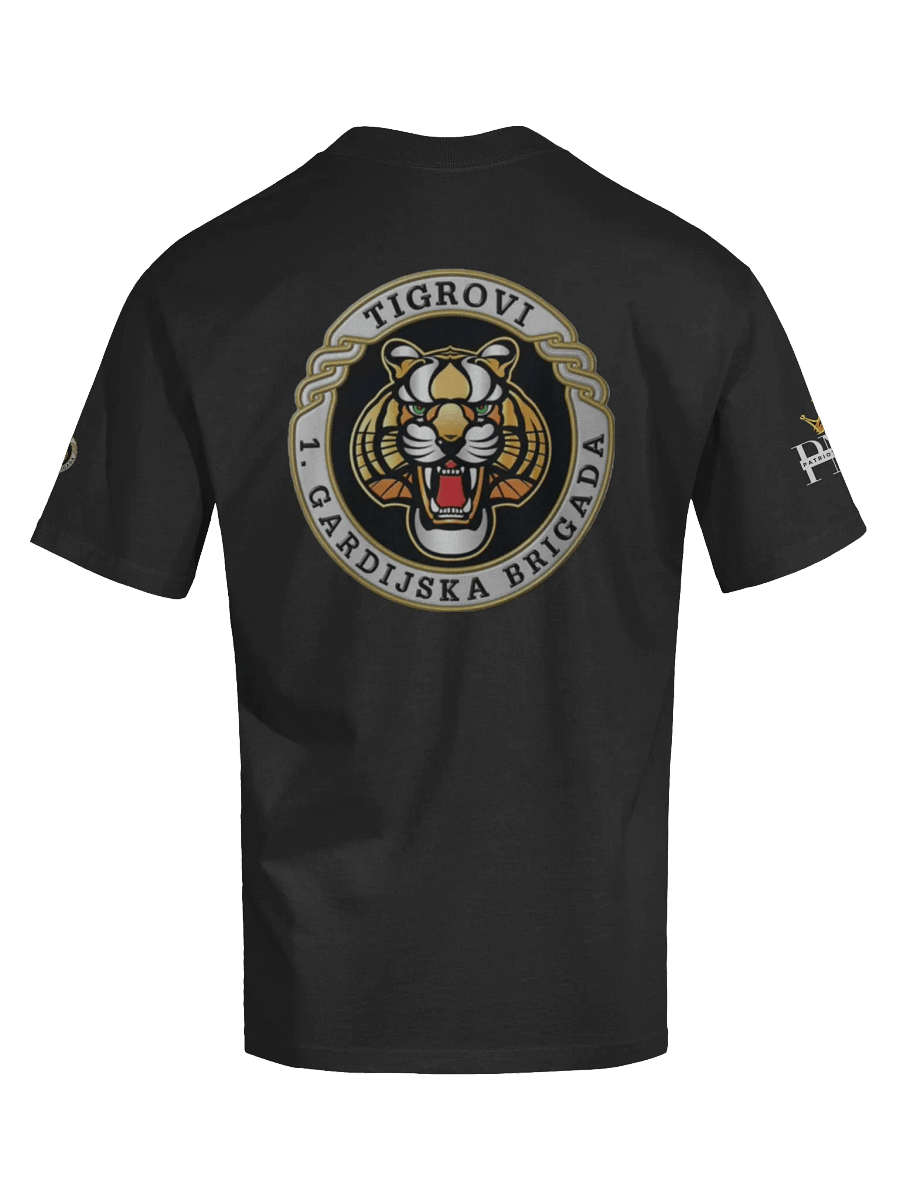 Crowned PNB Oversized Faded T-Shirt Tigrovi Oluja95 product image (6)