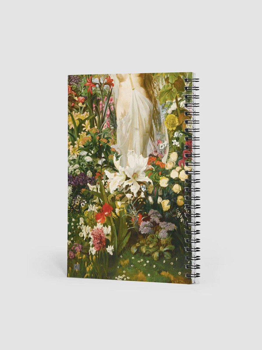 ''Flora'' by Valentine Bromley Spiral Notebook product image (3)