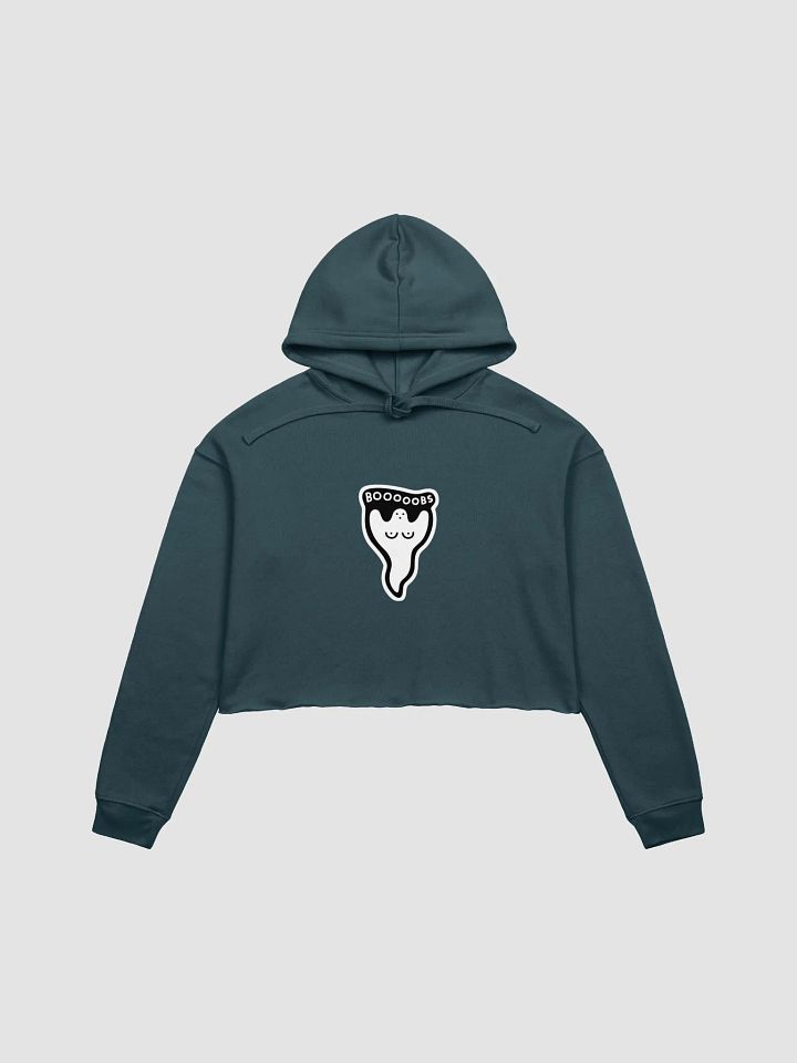 Funny Ghost Boobs Crop Hoodie product image (5)