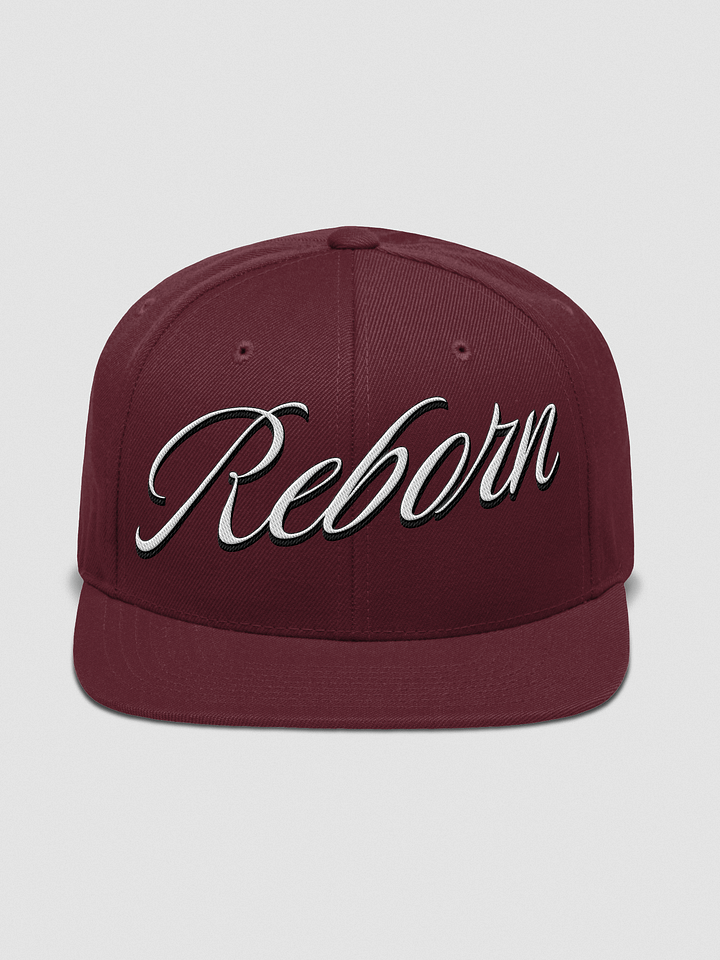 Reborn Elegance Wool Blend Snapback Cap product image (2)