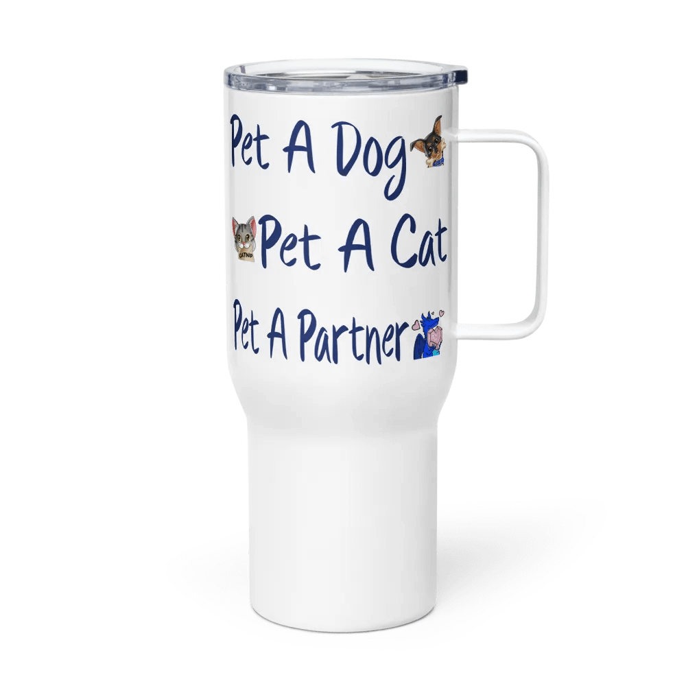 Pet A Travel Mug with a Handle product image (3)