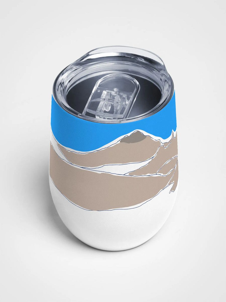 Gilbert Peak wine tumbler (colored sketch) product image (4)
