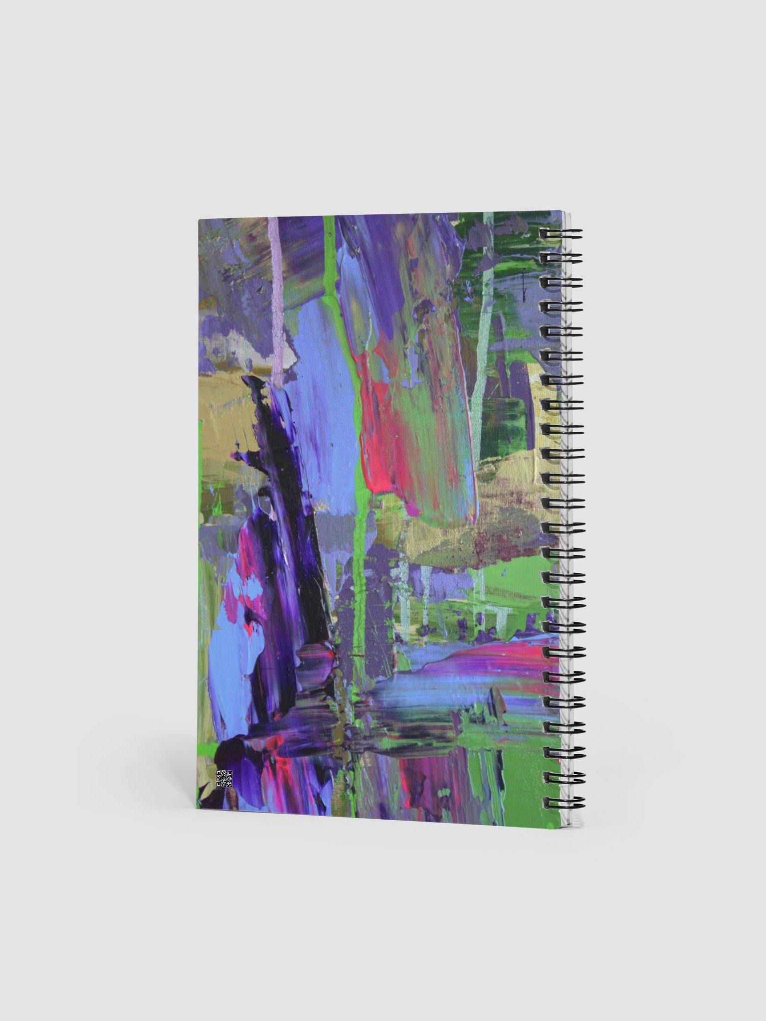Brat Green Spiral Notebook product image (3)
