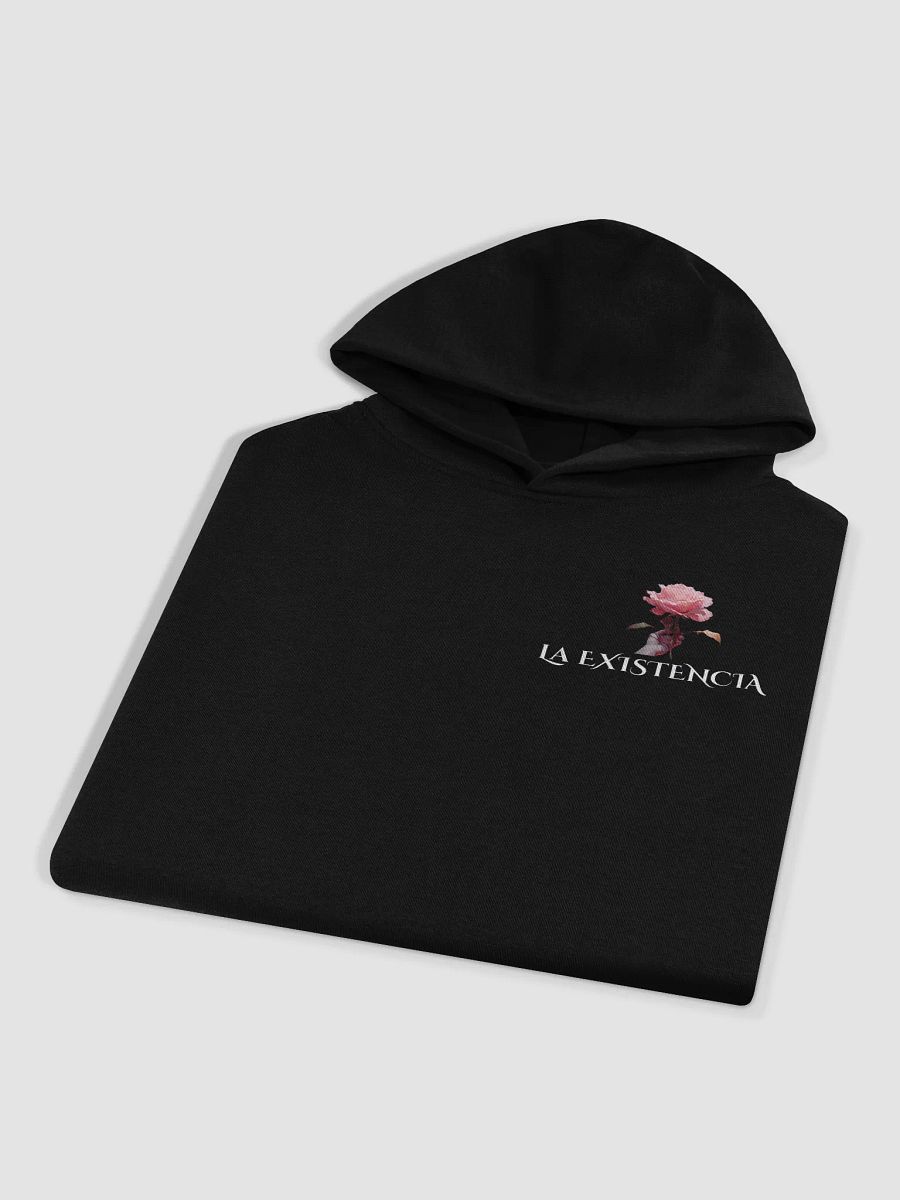 Painted Flowers Black Hoodie product image (3)