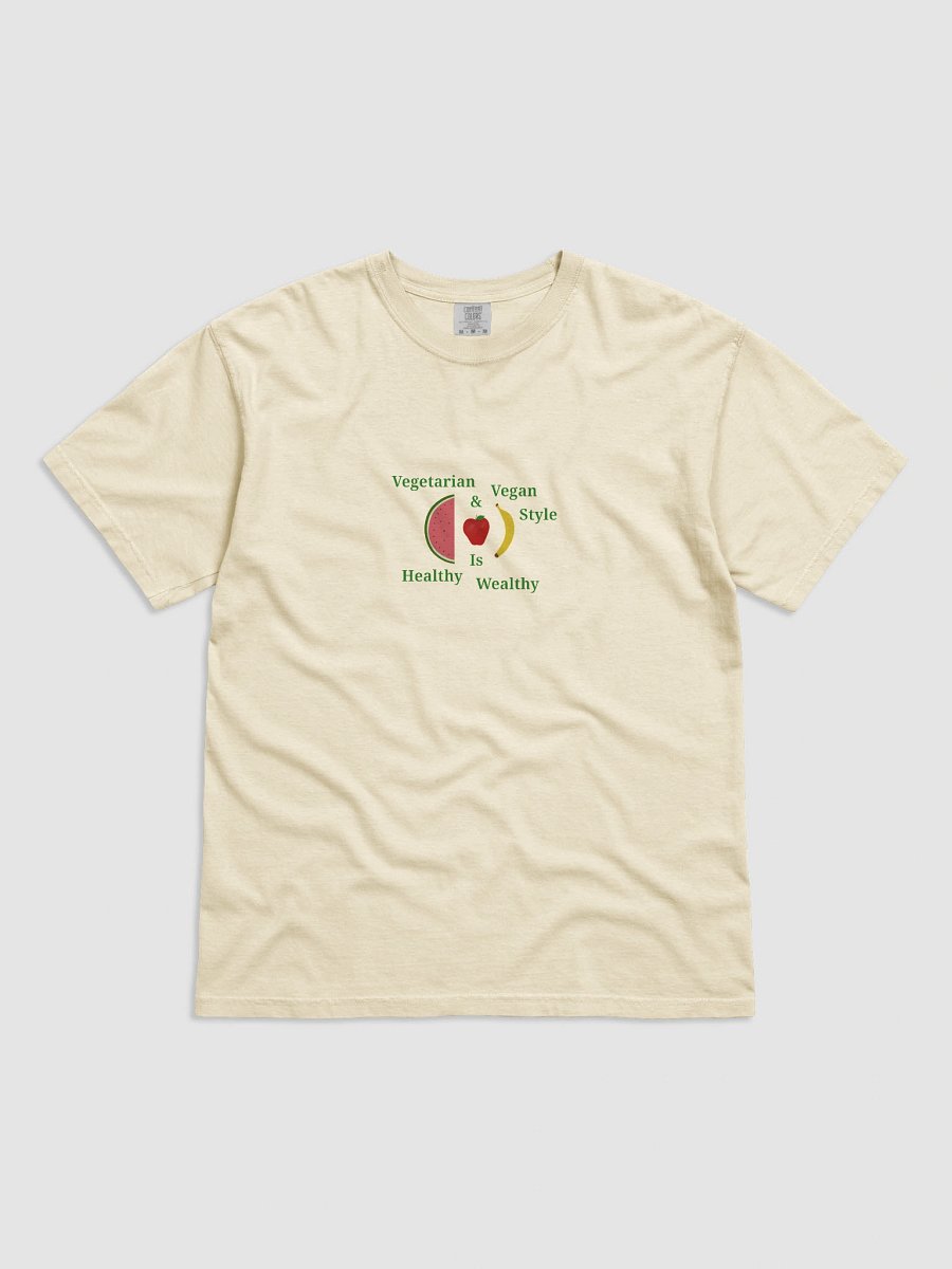 Healthy & Wealthy Plant-Based T-Shirt product image (1)