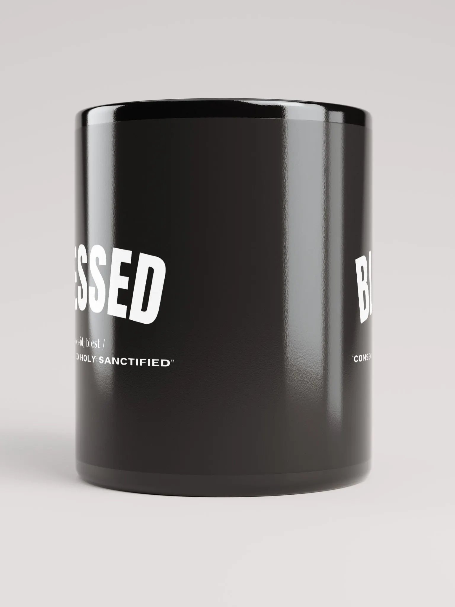 BLESSED PHONETIC MUG product image (5)