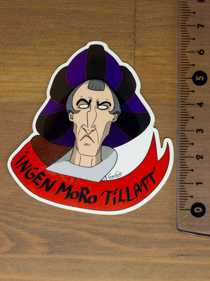 Ingen Moro Tillatt Sticker product image (2)