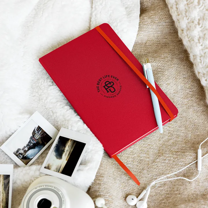 'The Best Life Ever | Pioneer Service' Hardcover Notebook product image (52)