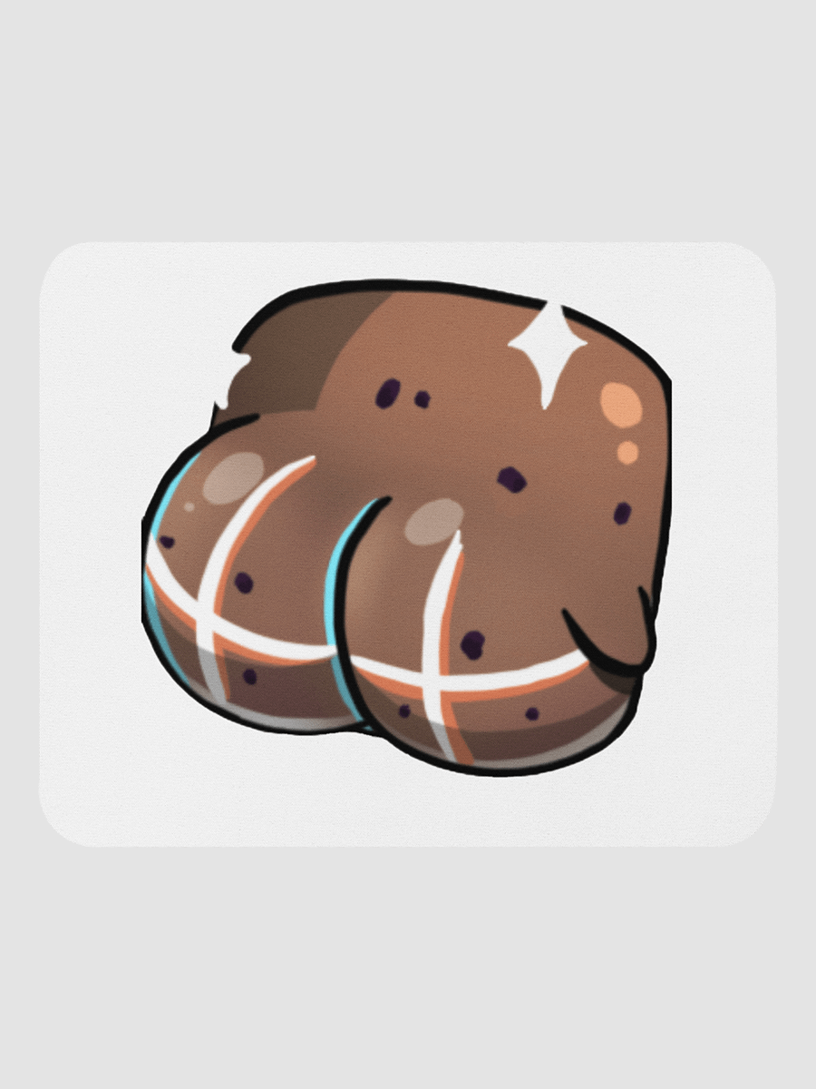 Hot Cross Buns Mouse pad product image (1)