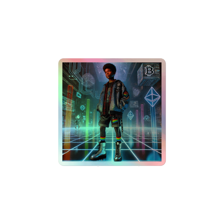 Meta Kid #3 Holo. Sticker product image (1)