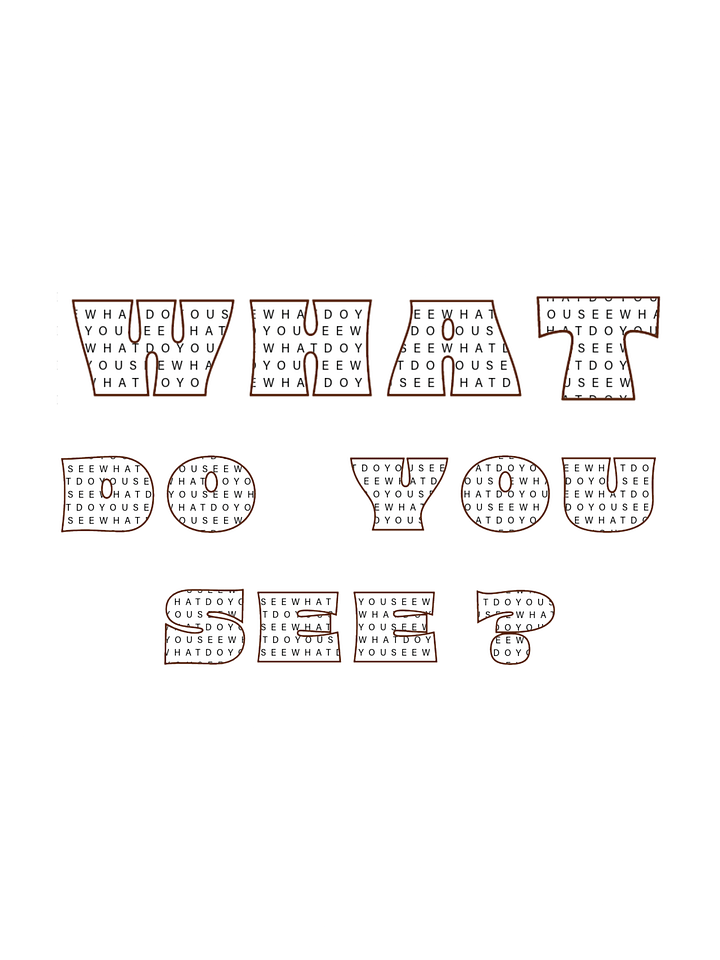 What Do You See? product image (1)