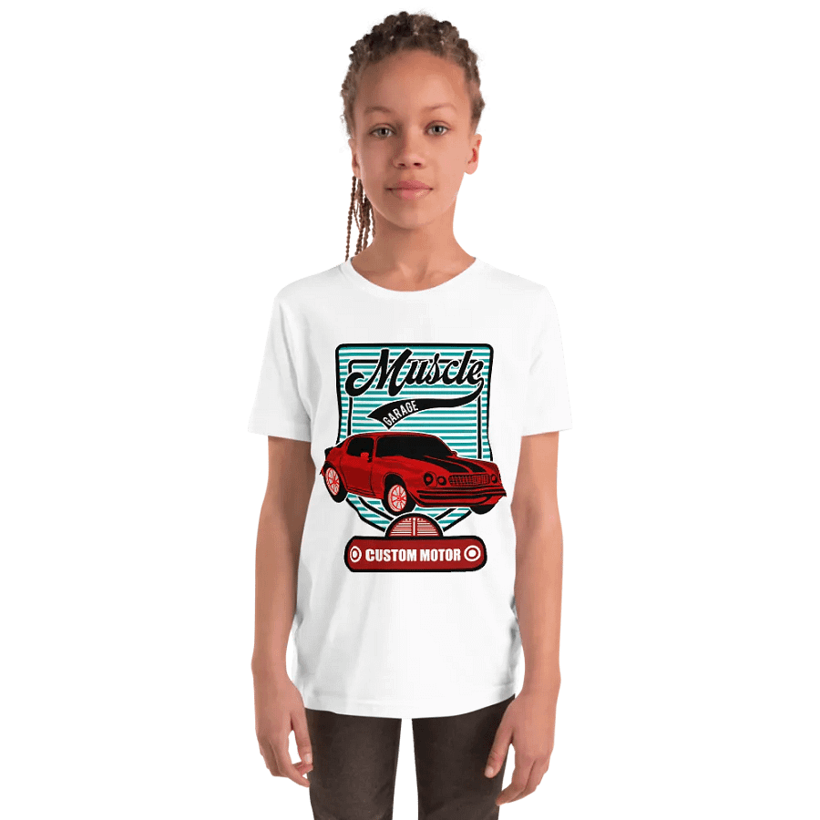 Muscle Custom Motor Vintage Car T-Shirt product image (11)