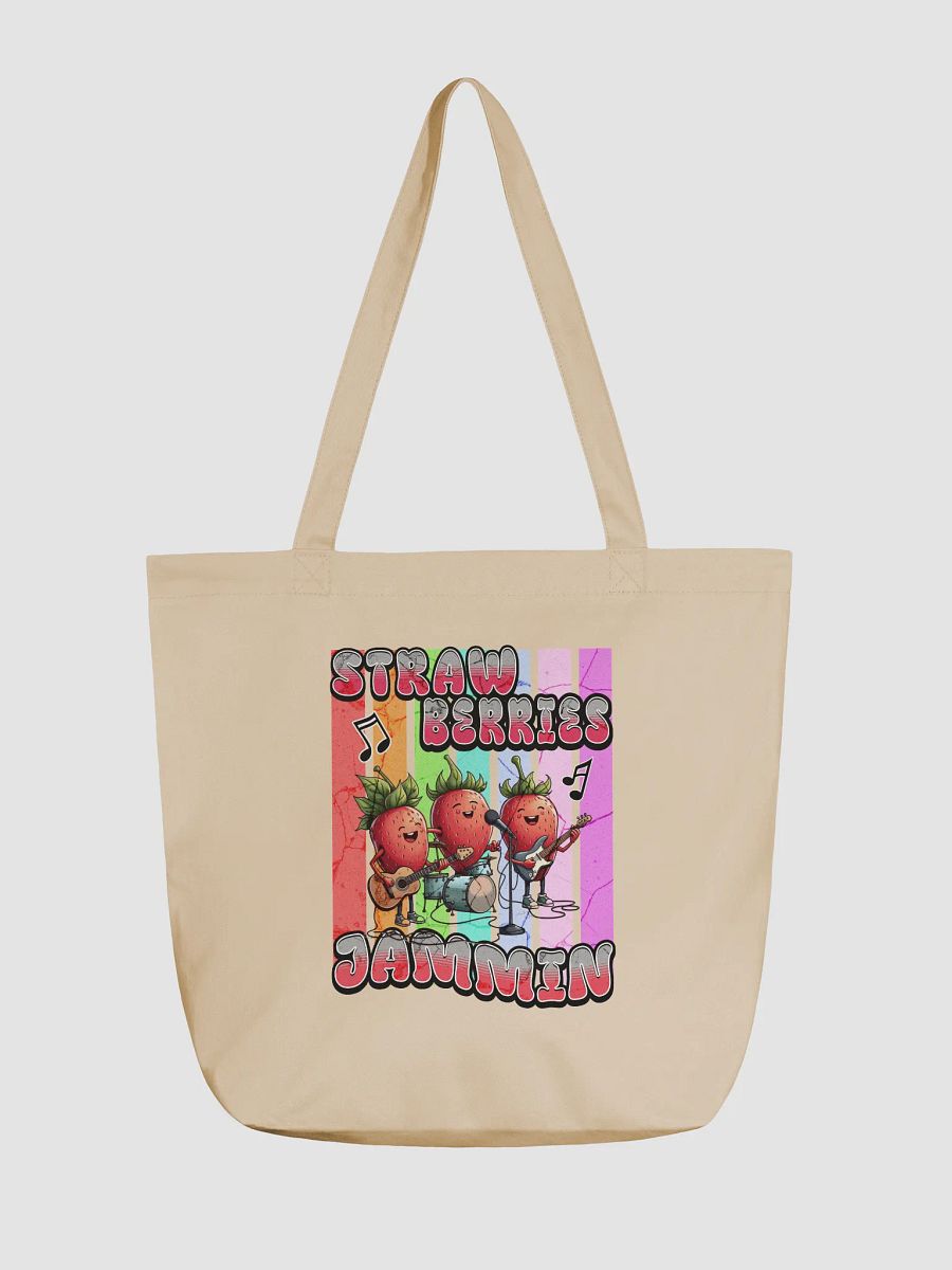 Strawberries Jammin Band Eco Tote product image (5)