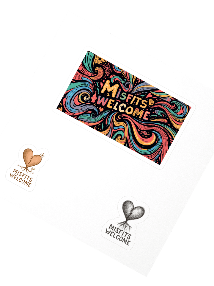 Misfits Welcome Kiss Cut Stickers product image (2)