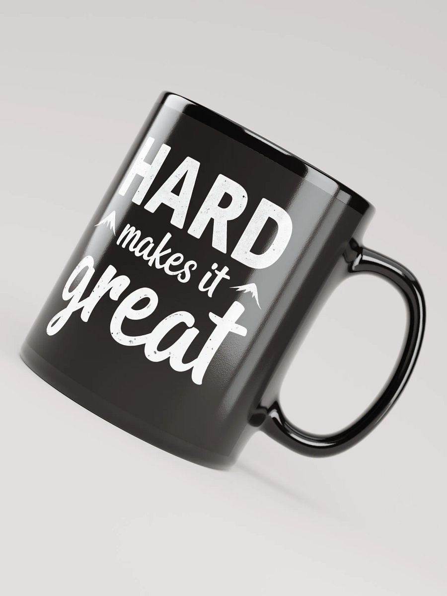 Unlock the Power of Perseverance with Tom Hanks’ Iconic Quote: If It Wasn’t Hard, Everyone Would Do It. It’s the Hard That Makes It Great. - Inspirational Mug for True Fans product image (4)