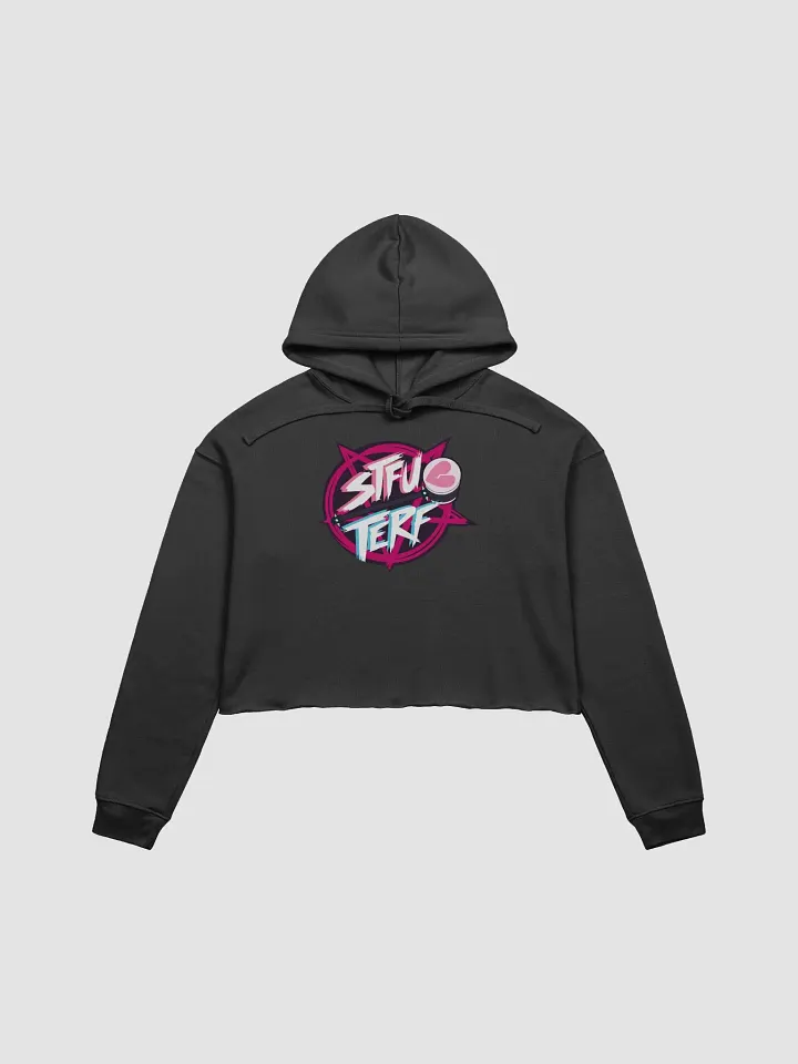 STFU Crop Hoodie product image (1)