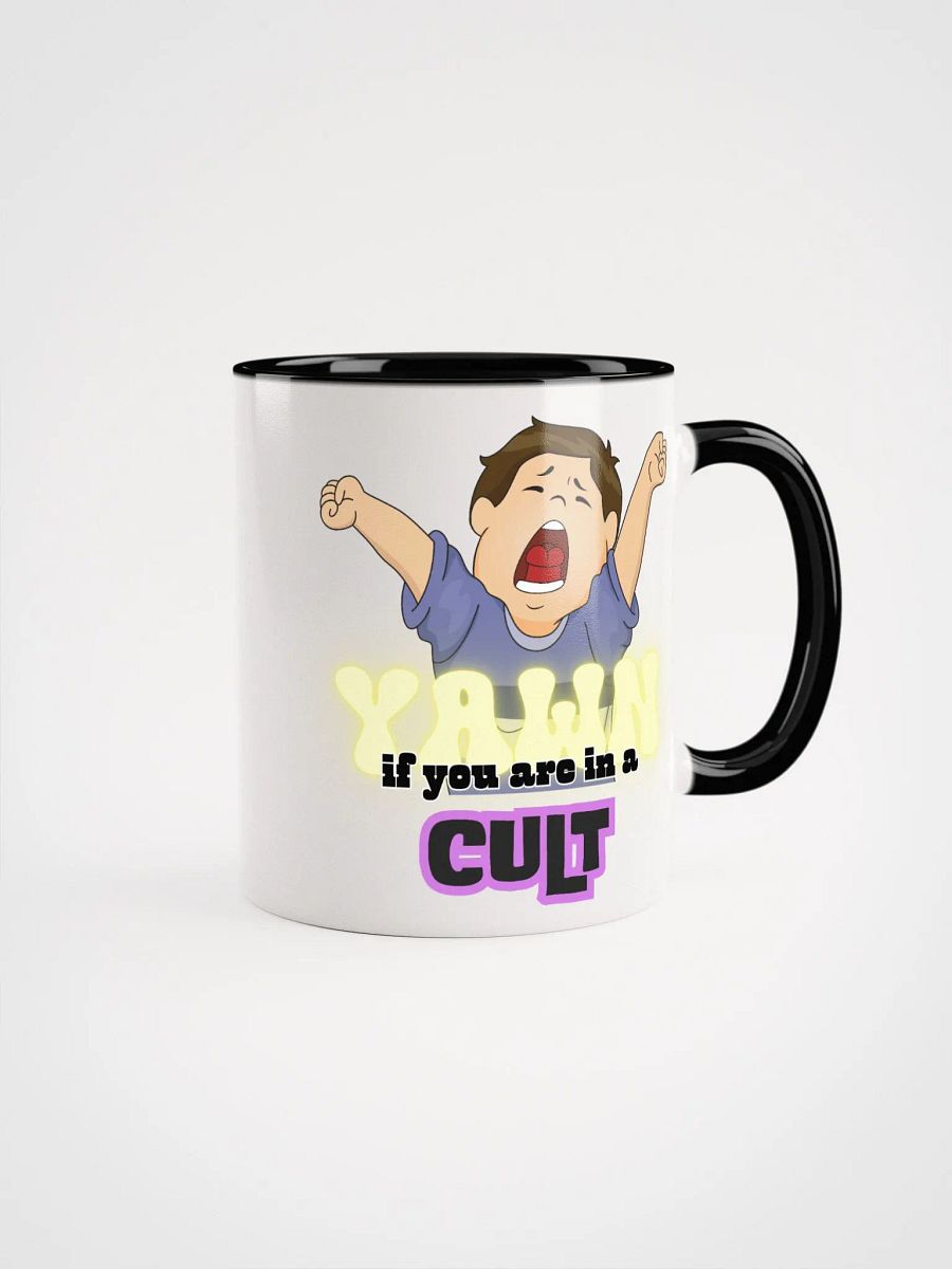 Playful Windy City YAWN Ceramic Mug product image (1)