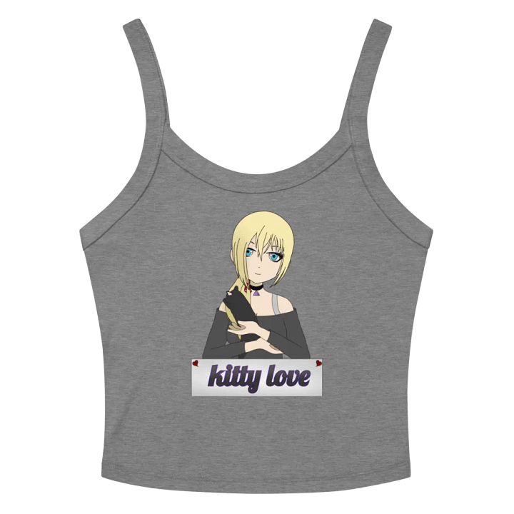 Kitty Love Micro-Rib Tank Top product image (13)