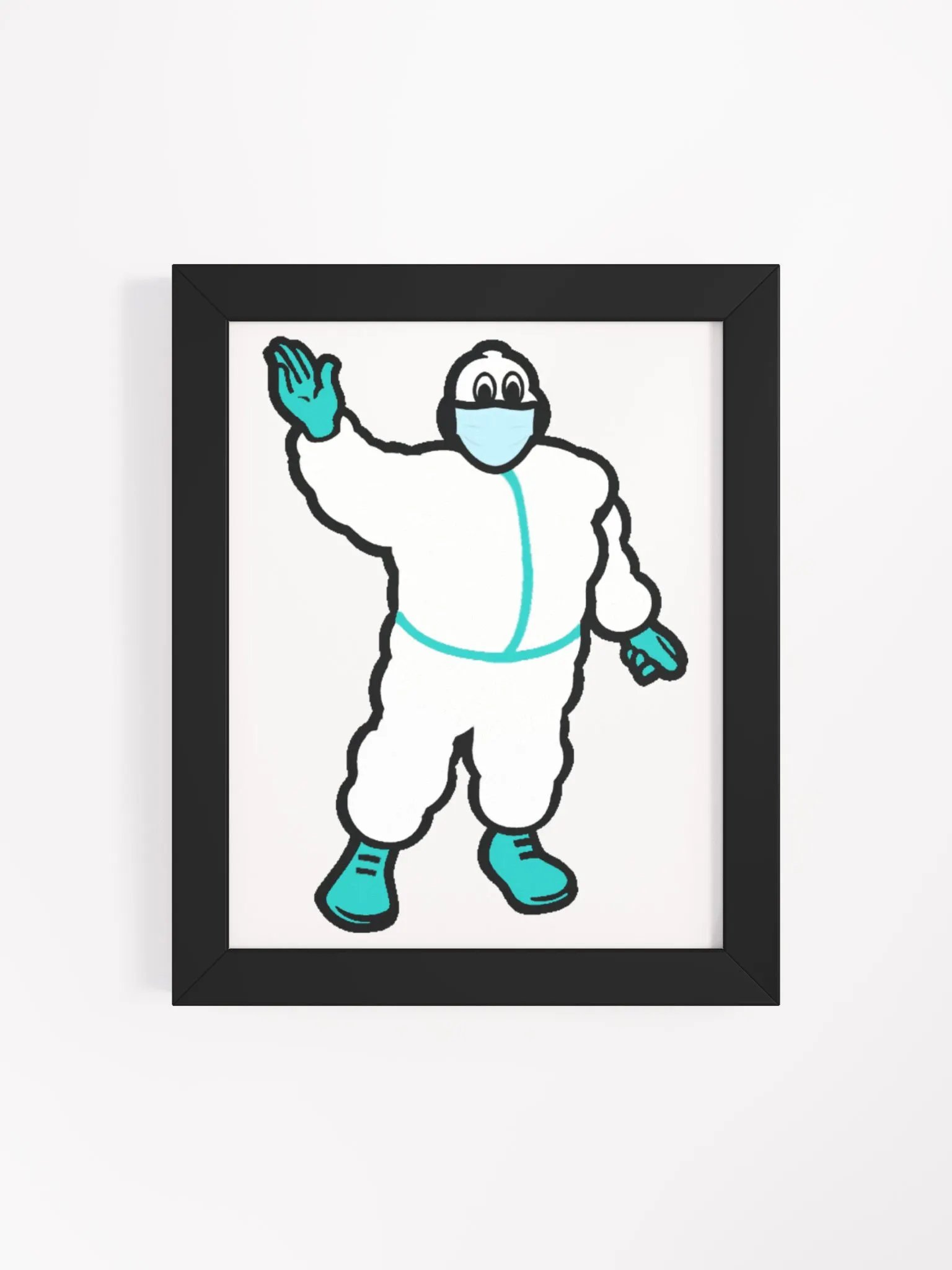 Dr Bibendum Framed High-Quality Matte Poster product image (4)