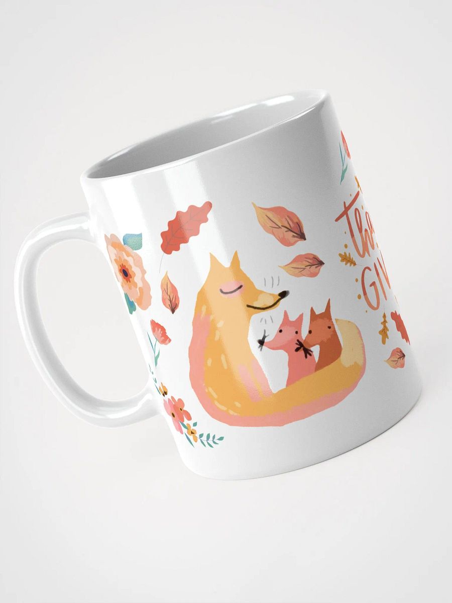 Foxy Floral Thanksgiving Mug product image (4)