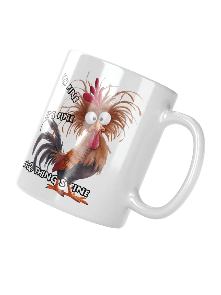 It's Fine Crazy Rooster Mug product image (2)
