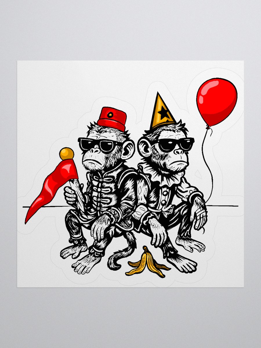 Monkeys Sticker product image (3)
