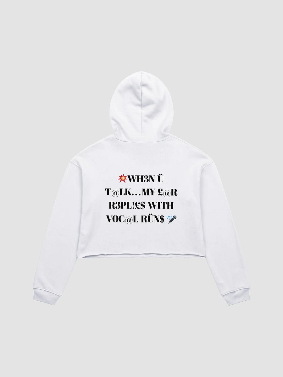 $.T.@.T - V0C@L RÜN$ Fleece Crop Hoodie product image (4)