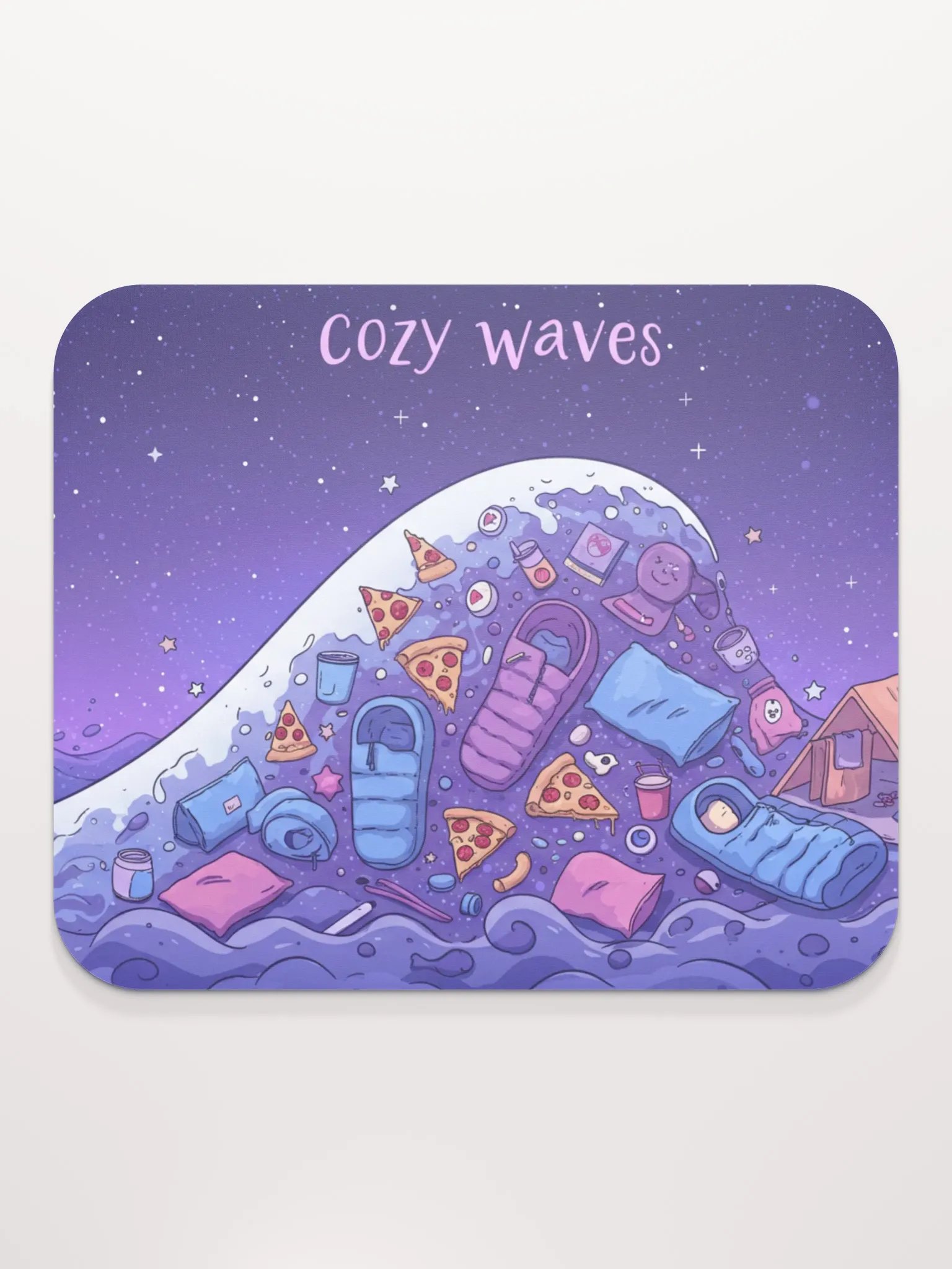 Cozy Waves Mouse Pad product image (2)