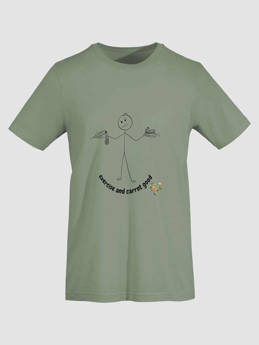 Exercise and Carrot Good Supersoft T-Shirt product image (7)