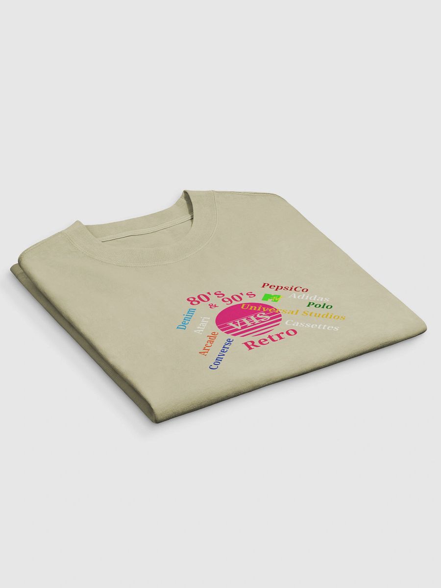 Retro Nostalgia VHS Circle T-Shirt product image (3)