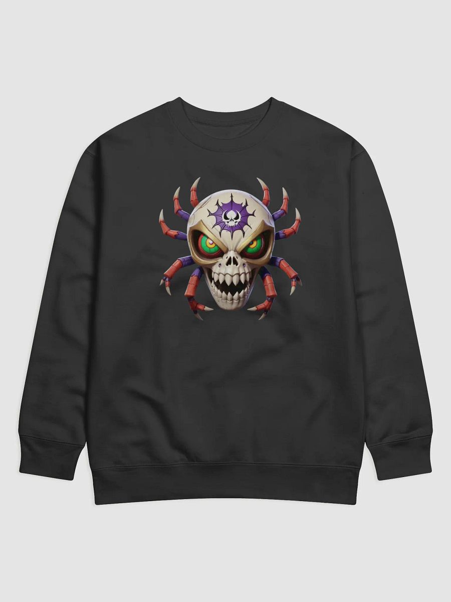 ArachnoSkull Cotton Sweatshirt product image (1)