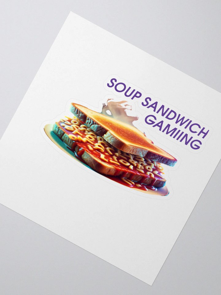Soup Sandwich Kiss Cut Stickers product image (2)