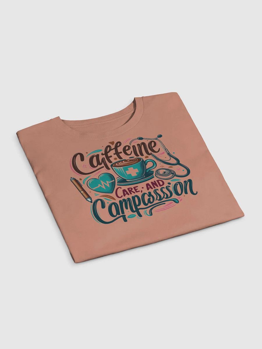 Caffeine, care, and compassion crop top product image (18)