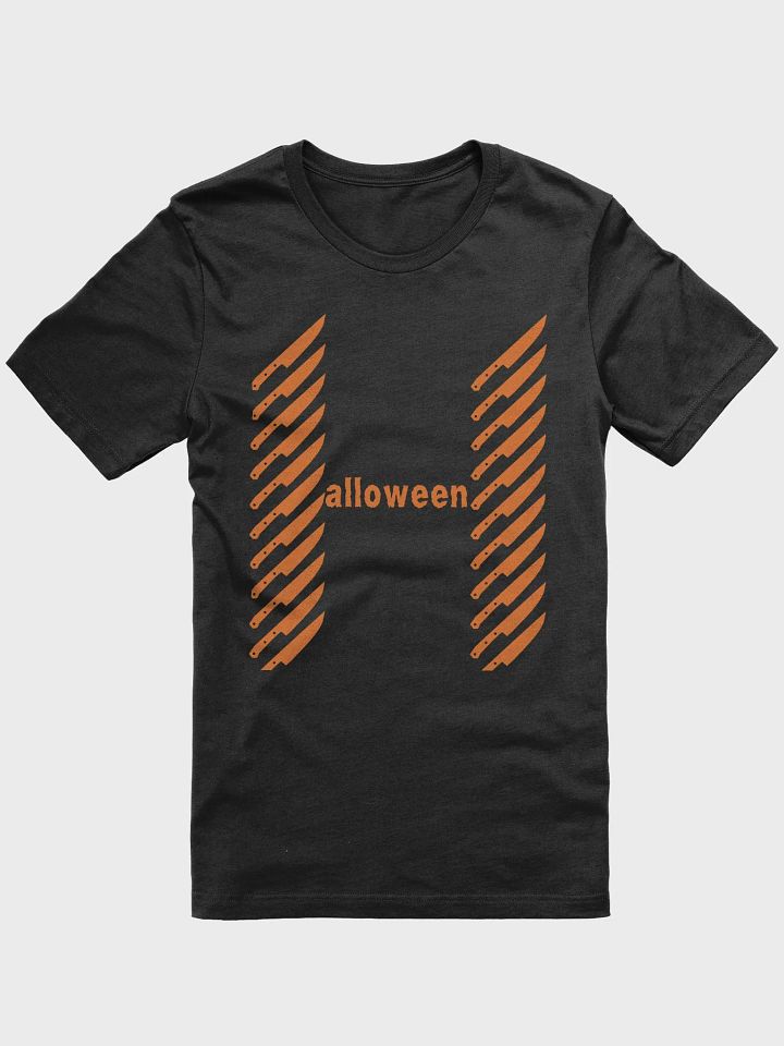 Spooky Stripes Halloween Tee product image (1)