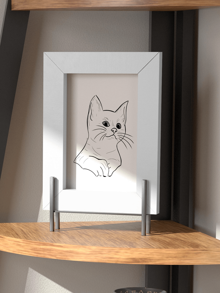 pet portrait custom drawing from photo product image (3)