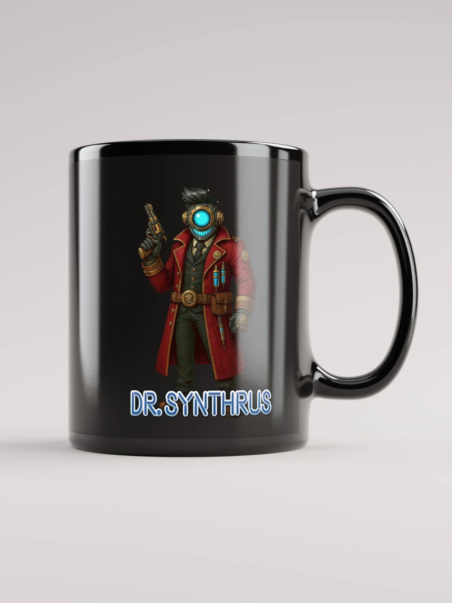 RIFTS: Dr. Synthrus Black Mug product image (2)