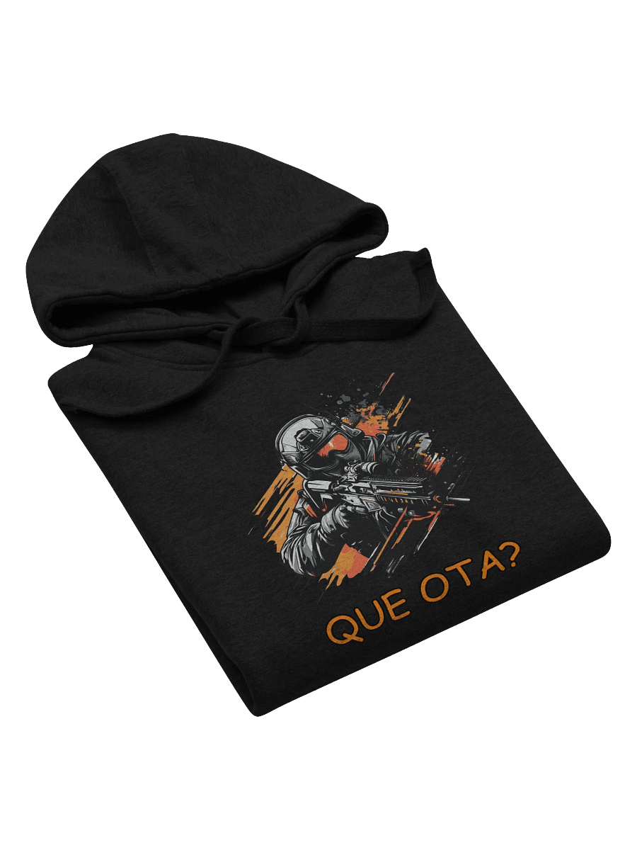 "Que ota?" Front Printed Hoodie product image (5)