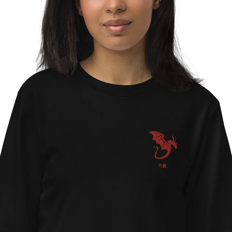Dragon's Flight Unisex Organic Sweatshirt product image (2)