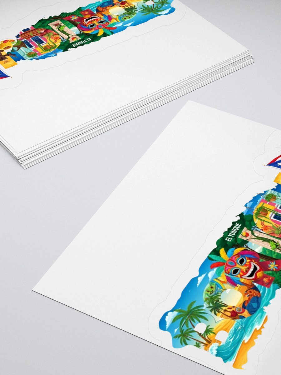 Puerto Rican Culture Kiss Cut Stickers product image (16)